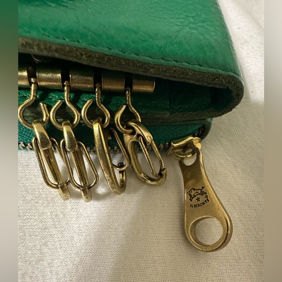 Il Bisonte Women’s Green Wallet - Picture 5 of 5